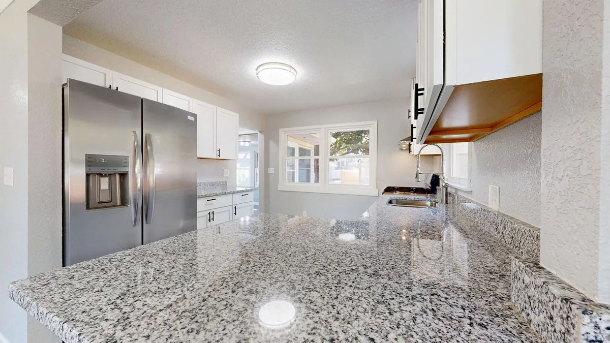 Quartz countertops installed in a Fulshear, TX kitchen